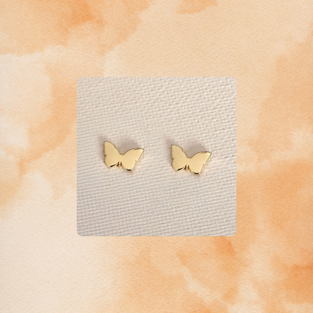 butterfly stud/s