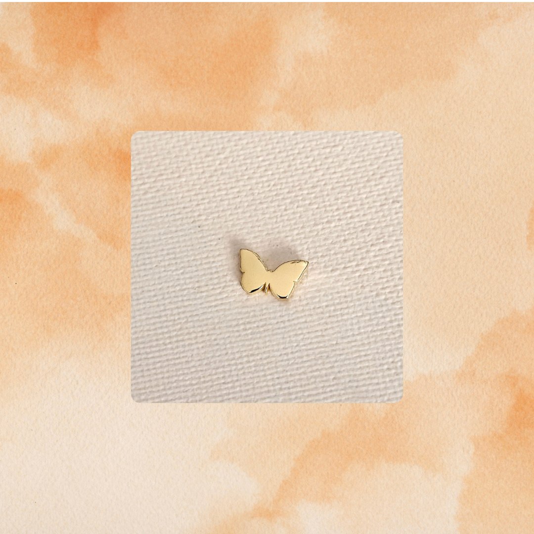 butterfly stud/s